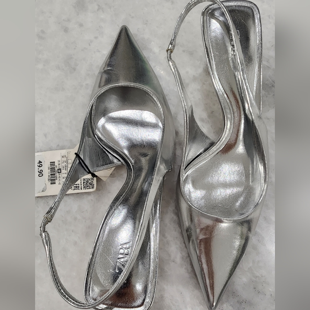 Zara Silver Women's Shoes